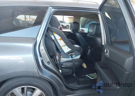 2015 Nissan Pathfinder Platinum from USA, damaged, VIN 5N1AR2MN0FC720722